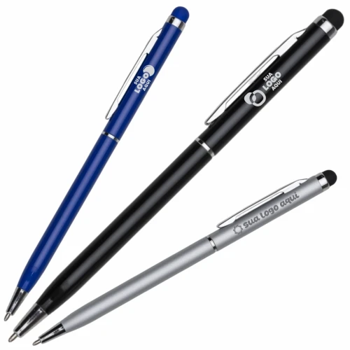 Caneta Metal Touch 13546B Personalizada