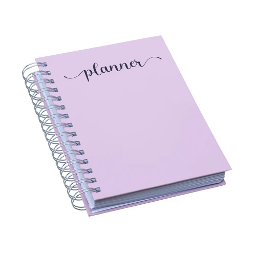 Planner Percalux Anual Com Personalização Led Uv Colorida