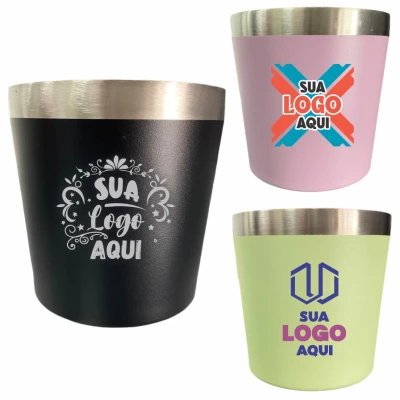 Copo Térmico de Whisky 260ml Personalizado 