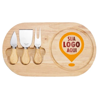 Kit Queijo 4 Peças Personalizado
