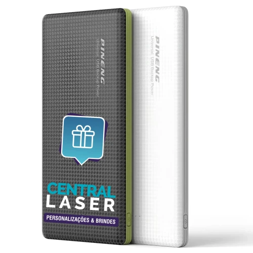 Power Bank 10.000mAh com Indicador LED Personalizado 