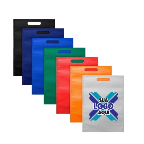 Sacola de TNT sem Alça 02082N Personalização UV LED