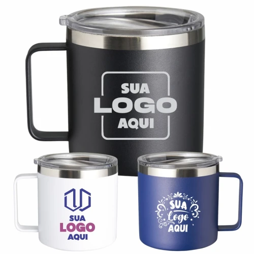 Caneca Térmica 450ml 18657 Personalizada