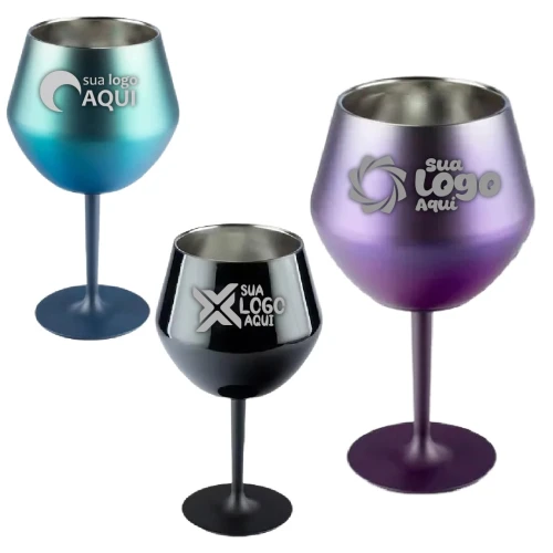 Taça Térmica Prismática Cocktail 414ml Personalizada